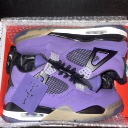 Brand New Air Jordan 4 Retro - TS F&F  Cactus Jack Size 12 
