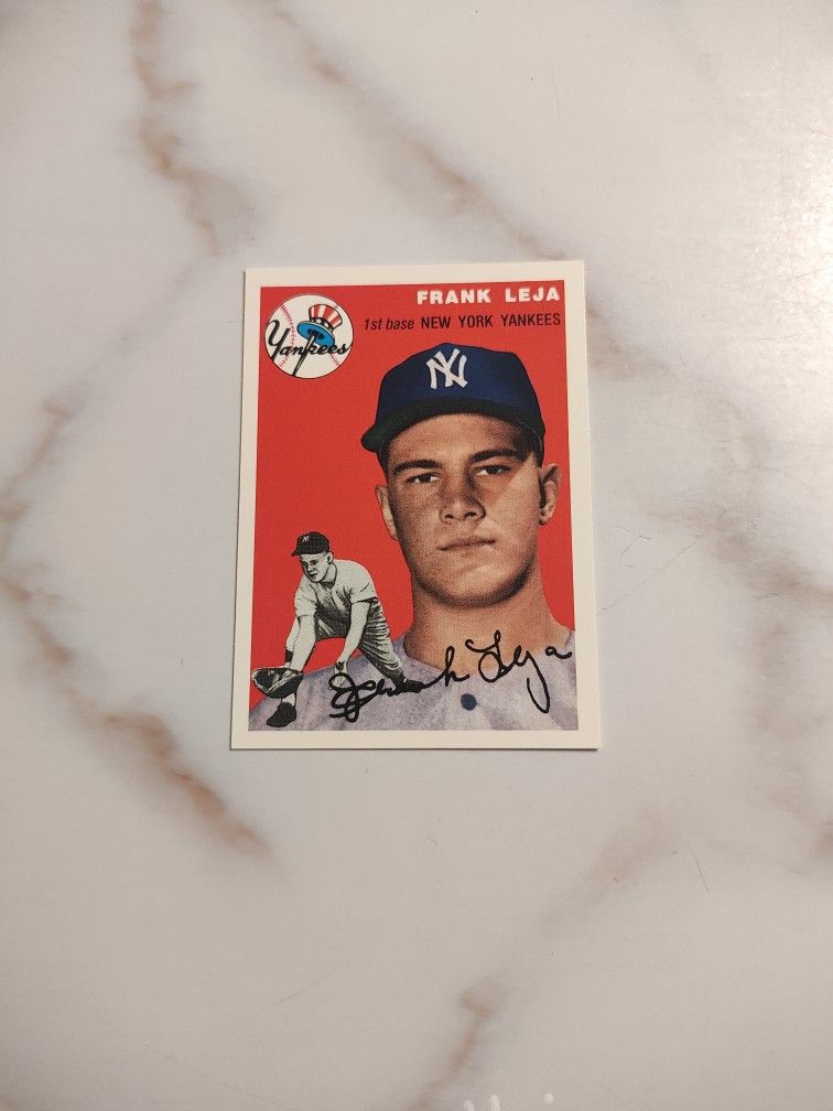 Yankees Frank Leja 1954