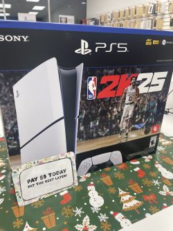 LIMITED STOCK 🔥 Sony Playstation -  PS5 Slim & PS5 Pro  - Gaming Console– Take It Home for Just $5 Down! 🎮