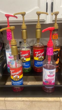 Italian soda display