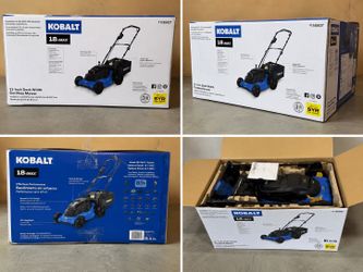 NEW Kobalt KM210 21” Corded Electric Lawn Mower with Rear Bag