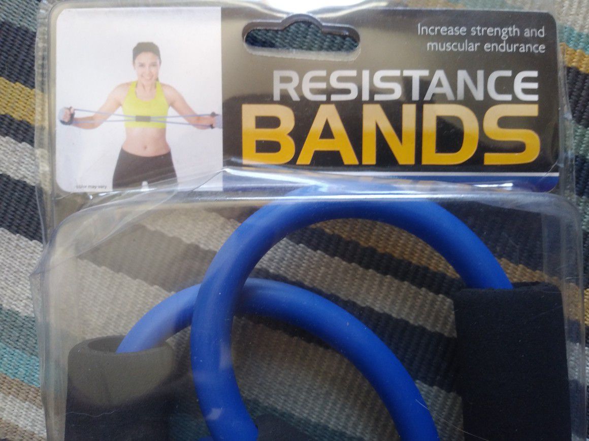 Resistance exercise bands new in box
