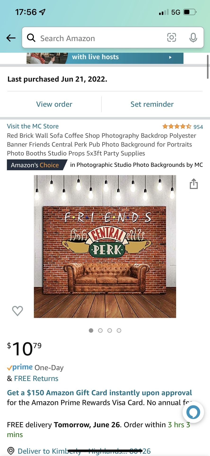 “Friends” Party Decor
