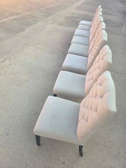 Dining chairs (8)
