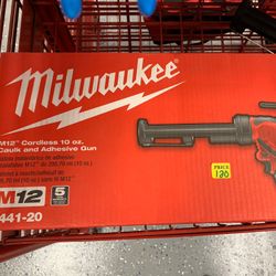 Milwaukee Caulk Gun