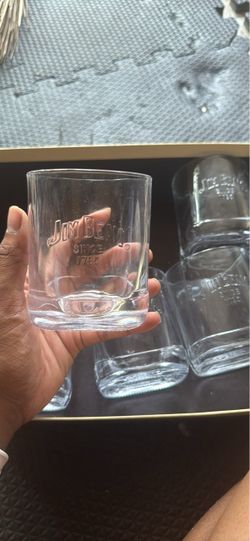 Jim Beam Since 1795 Whiskey Glass Set