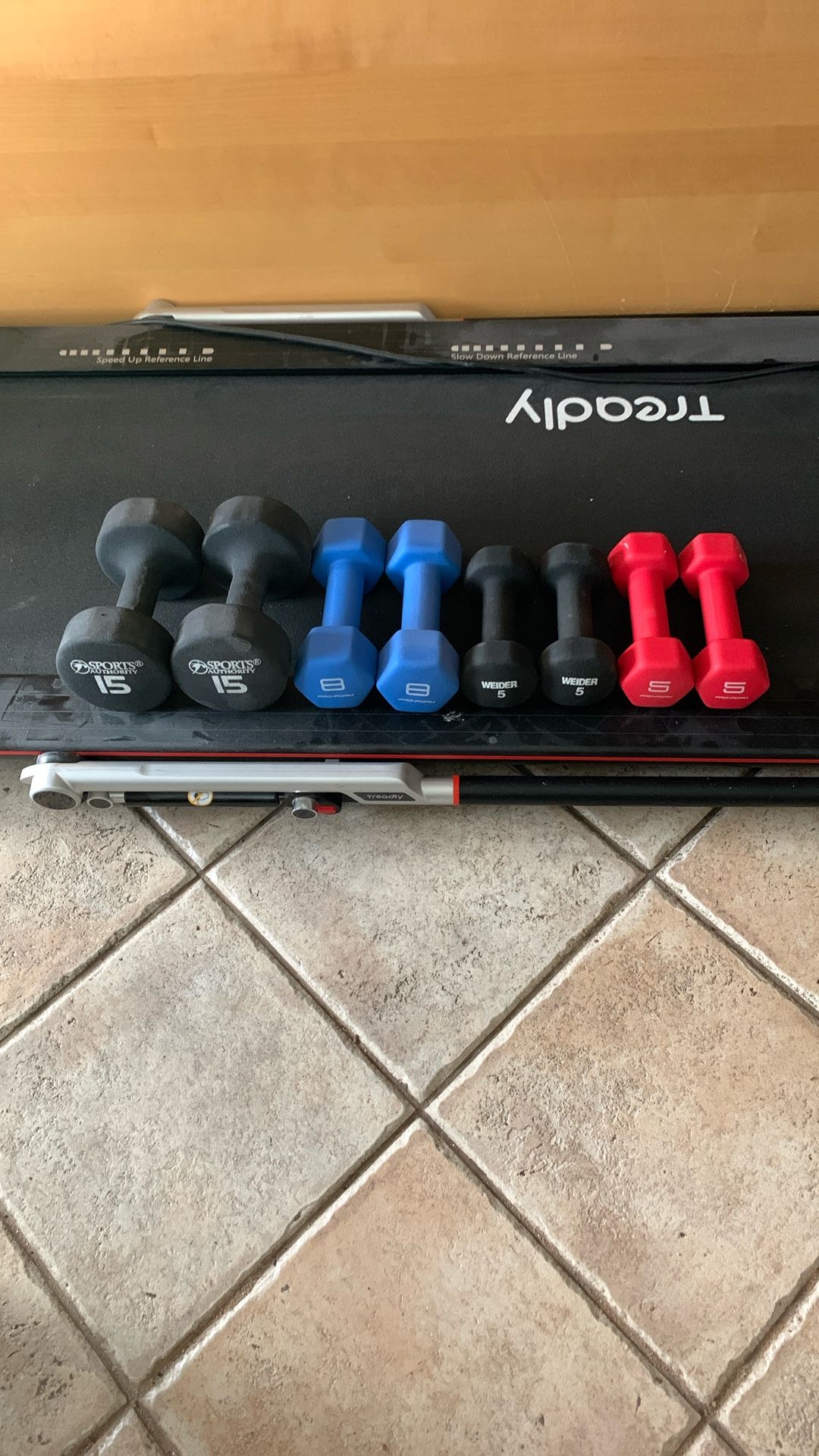 Hand Weights 8 Pieces