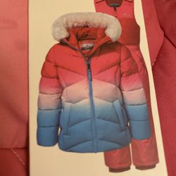 4 T New Girls Snow Set