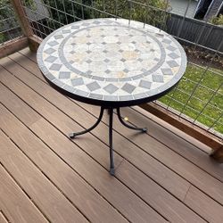 Mosaic Patio Table