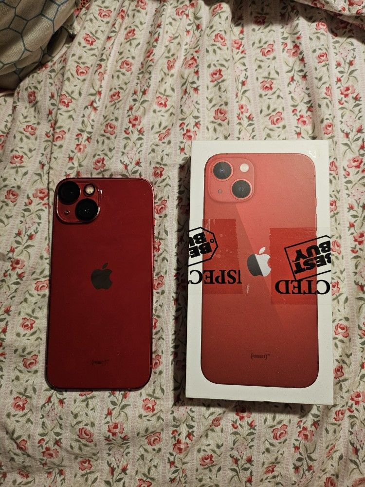 Red iPhone 13 Unlocked