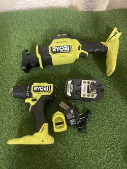 Ryobi Drill/ Driver And Recip Saw 