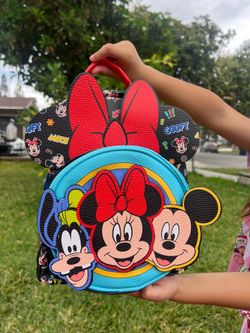 Mickey and Minnie backpack