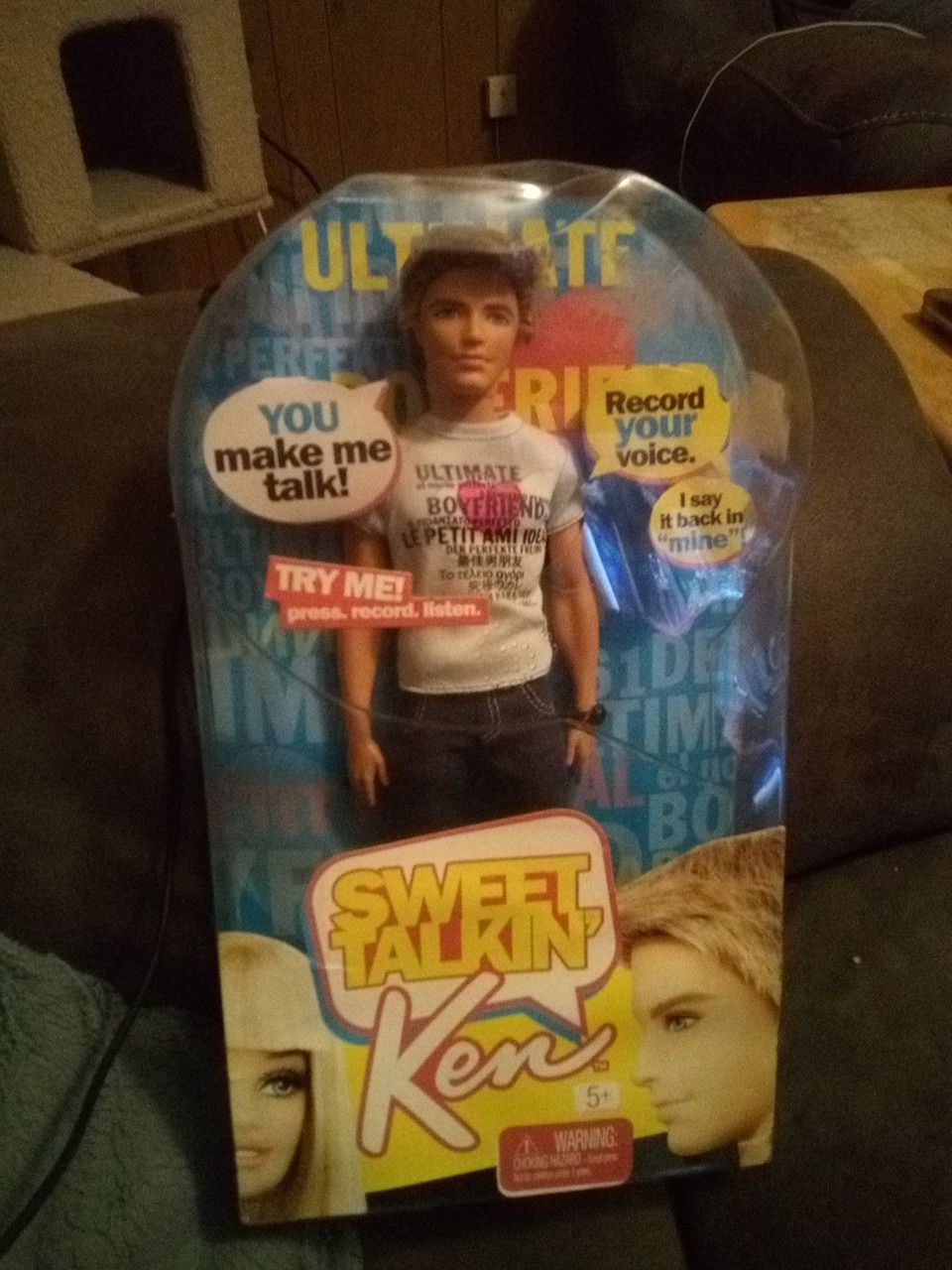 Sweet talking Ken barbie doll