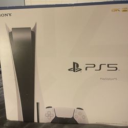 New PS5 Disc Edition Unopened 