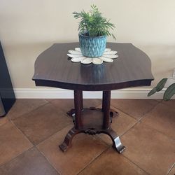 Antique Mahogany Table - Solid Wood
