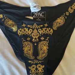 Plus Size tupac Bikini Bottoms
