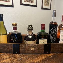 Shelves - Wine barrel - Bourbon Bar Shelf