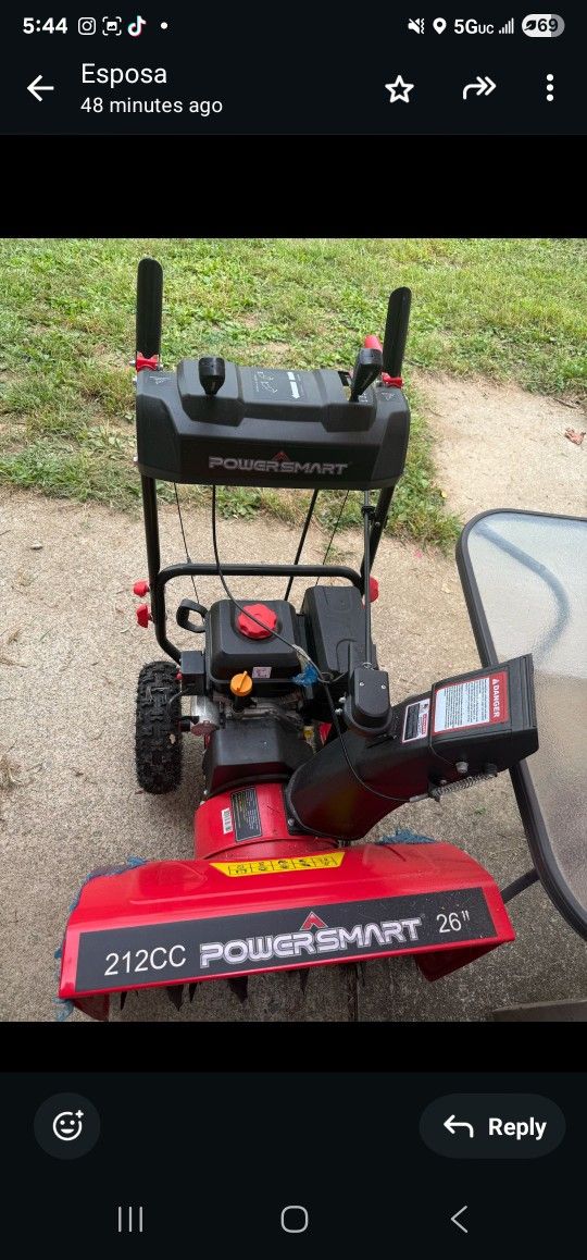 Show Removal Machine(maquina De Remover Nieve)
