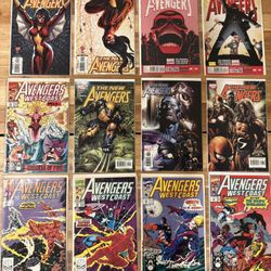 Avengers Comic Book Lot, 12 Issues, Marvel Comics