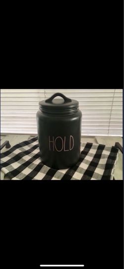 Rae Dunn Hold Canister
