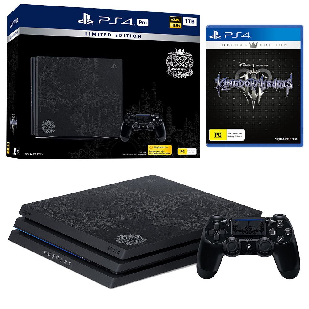 Ps4 Pro Kingdom Hearts 3 Limited Edition Console