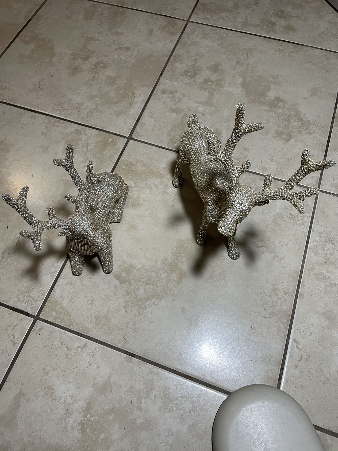 2 Decoration Deer .Both For $10 Firm And Price