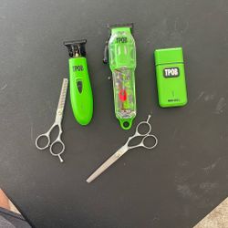 Tpob Barber Set And Guards Plus Shears  Dm A Price 