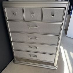 Silver Bedroom Dresser large