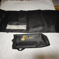 4 Portible Solarflex Heated Yoga Mat W/ Bag