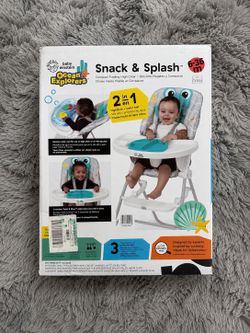 Snack & Splash High Chair New