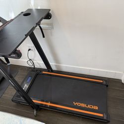 YOSUDA Treadmill with Desk