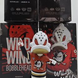 Anaheim Ducks WILD WING Cox Communications EXCLUSIVE BOBBLEHEAD New NIB