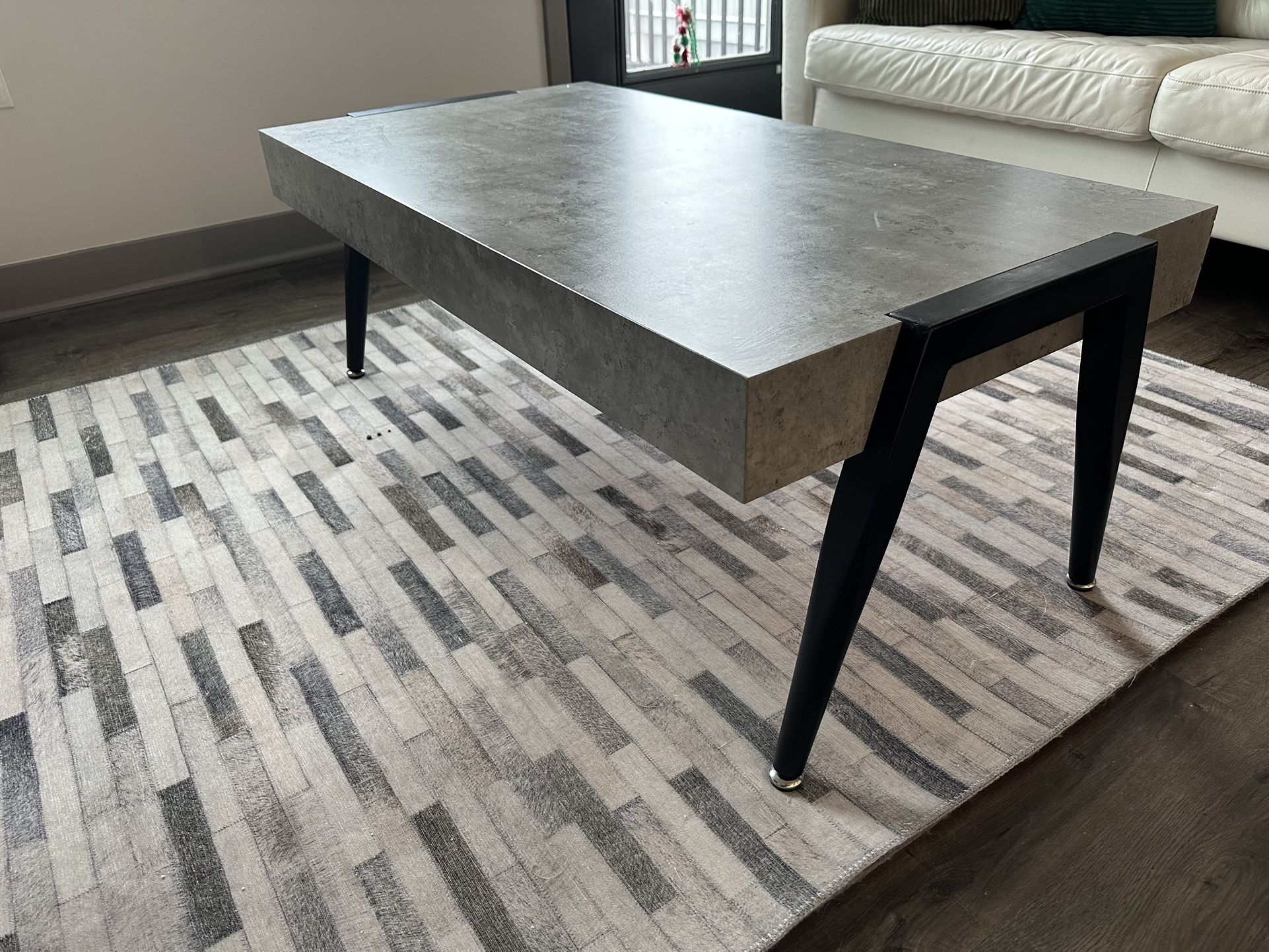 Modern Industrial Coffee Table