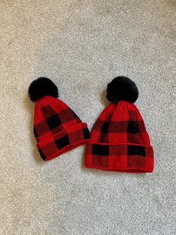 Moomy and me hat set