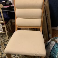 Wooden Chair (padded, Large)