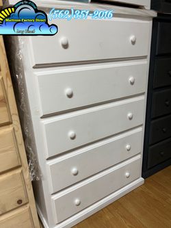 White jumbo dresser pinewood cajonera Comoda de Pino