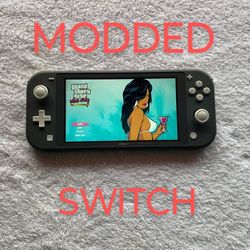 Nintendo Switch Lite With 100 Switch Games