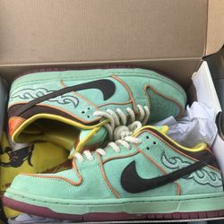 Nike Sb Dunks Low Pro Qs Size 10 In Men