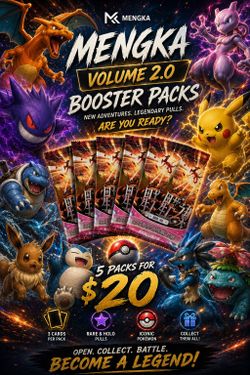 Pokémon Mengka VOL. 2 Collection Booster Packs