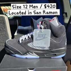 Air Jordan 5, Size 12 Men