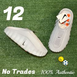 Size 12 Nike Mind 001 Slide “Light Smoke Grey” 🌪️