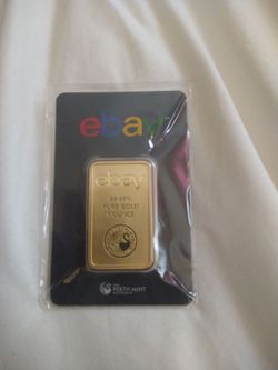 1oz eBay gold bar