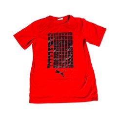 Puma Sz XL Boys T Shirt Red