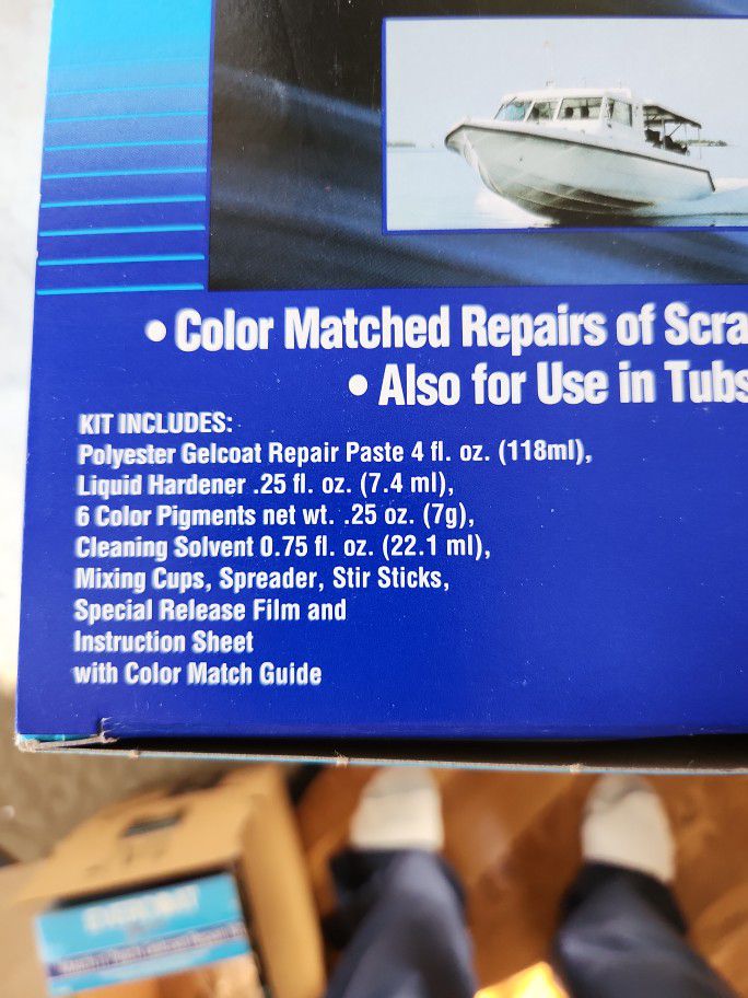 EVERCOAT Match n' Patch Gelcoat Repair Kit