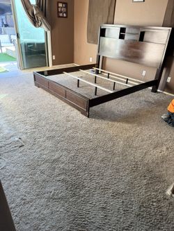 King Bed frame and 2 Dressers