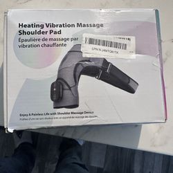Heating Massager, Vibrating Shoulder Pad