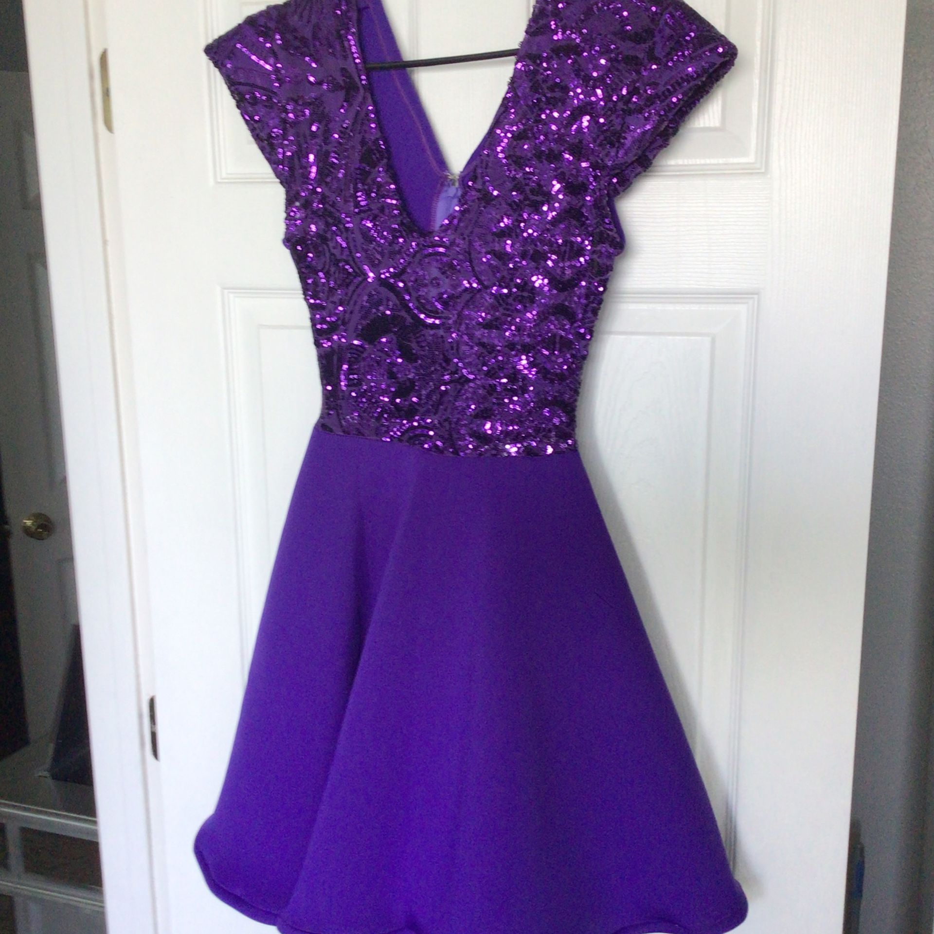 Purple Medium Dress