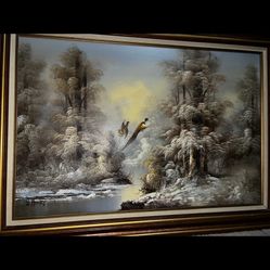 Vintage Oil Painting 