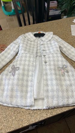 Dress and coat set size 7