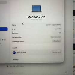 MacBook Pro M2